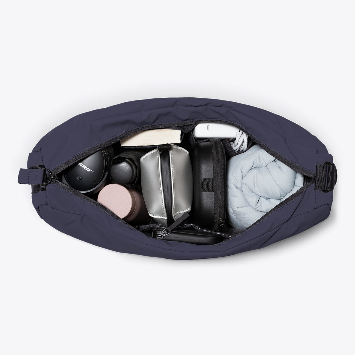 Adam Half-Moon Bag - Dark Navy / Medium