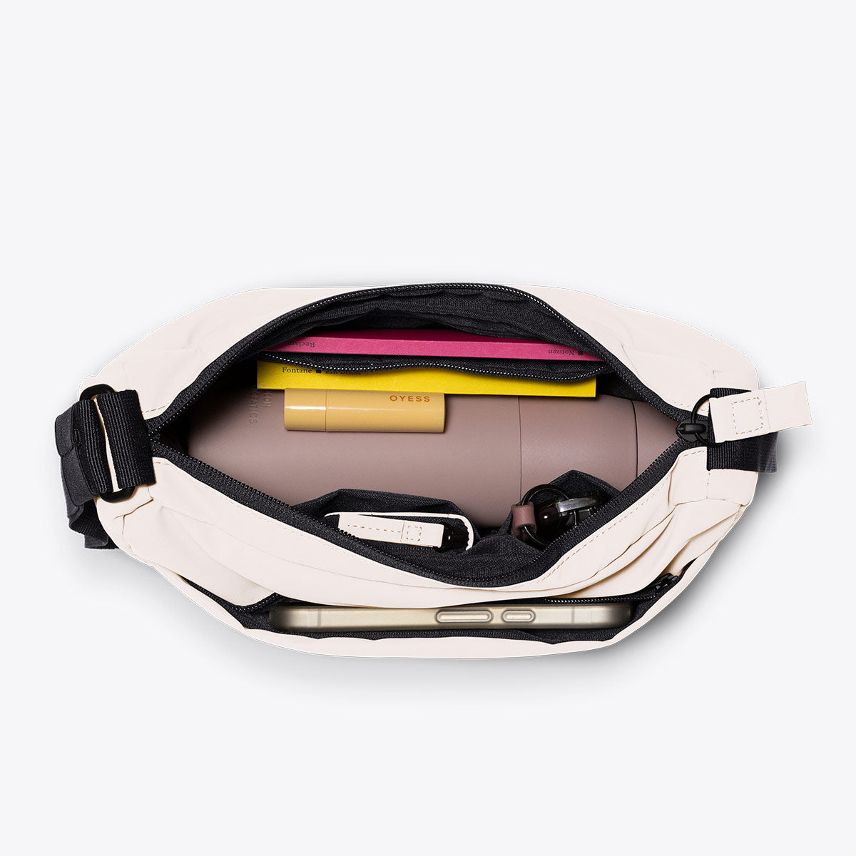 Adam Half-Moon Bag - Light Apricot / Mini