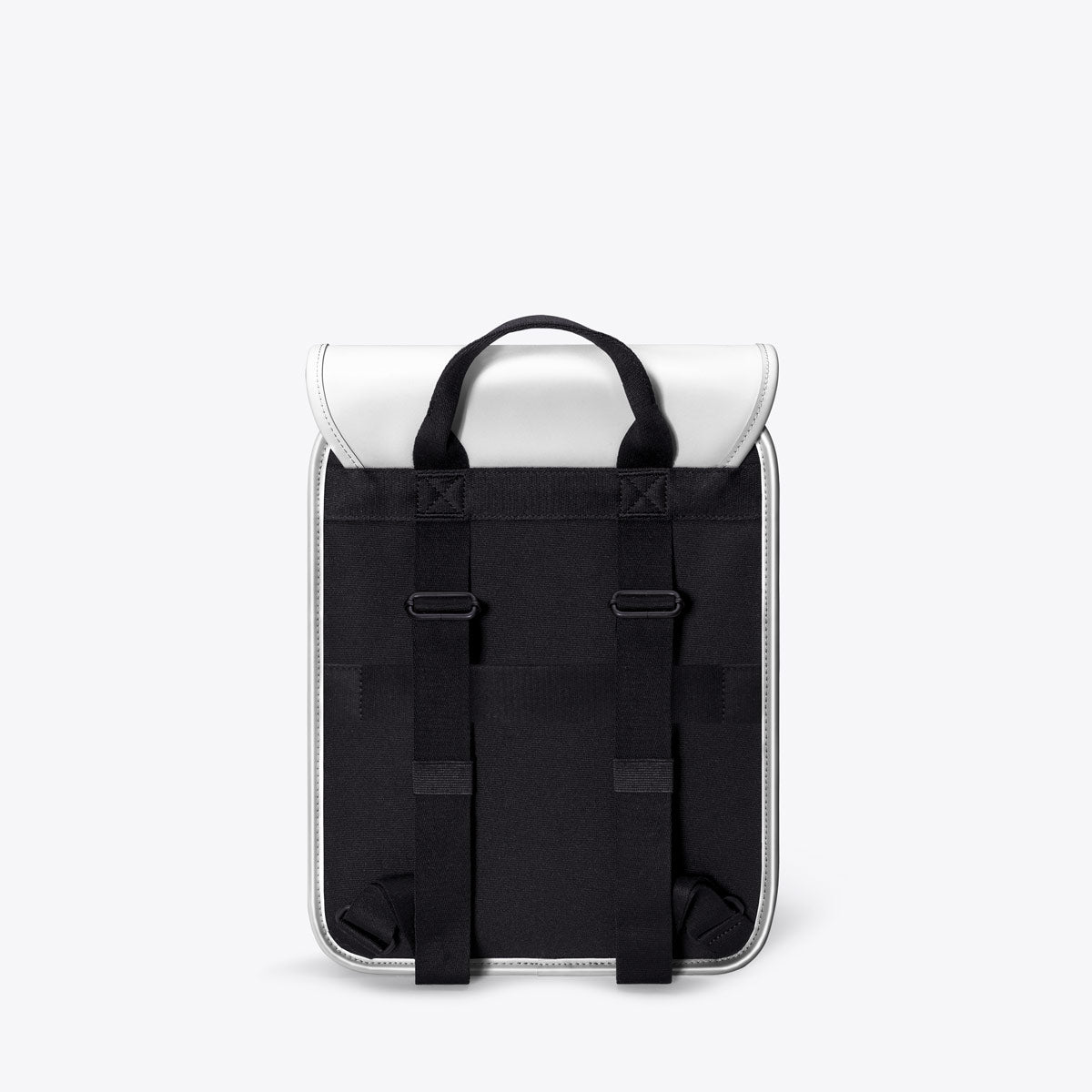 Adina Flap-Top Backpack - Silver Metallic