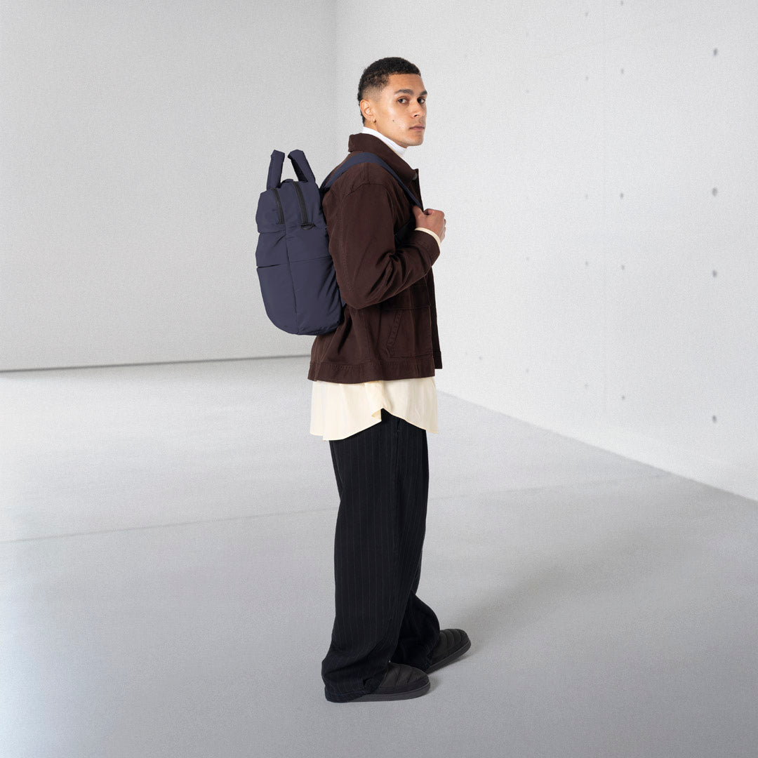 Posuto Puffy Backpack - Dark Navy
