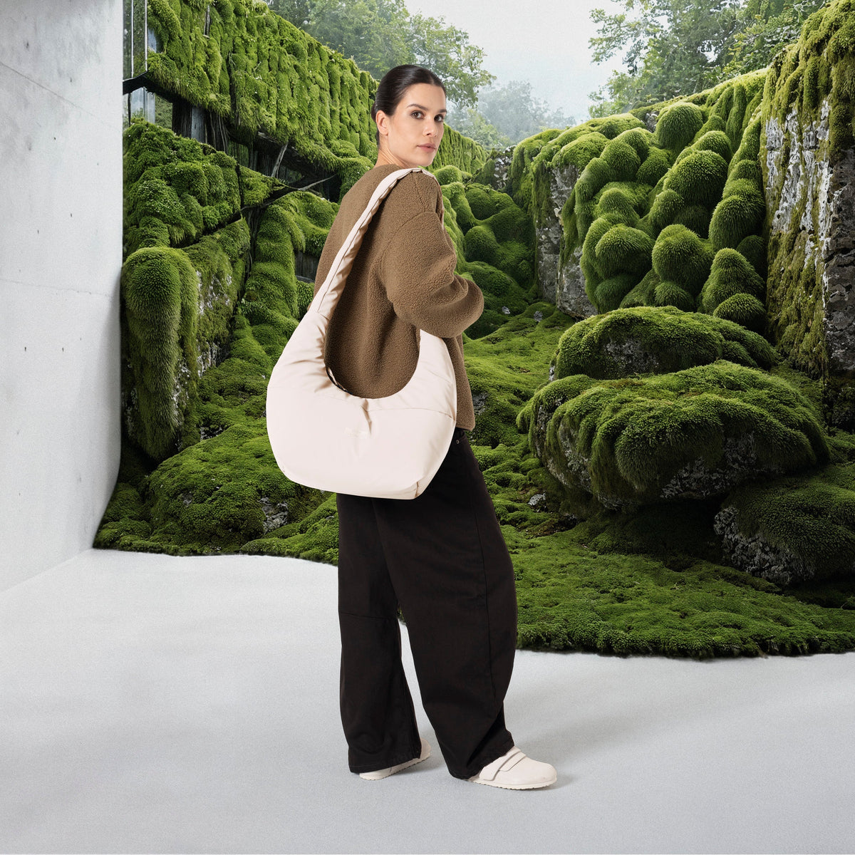 Sayuna Puffy Bag - Light Apricot