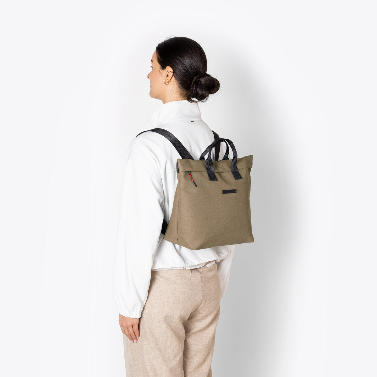 Eliza Bag - Olive Reflective