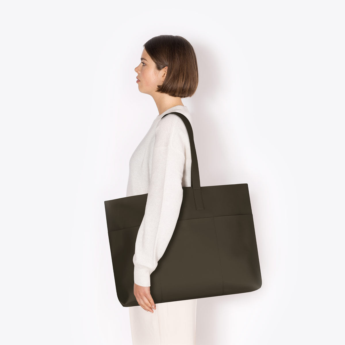 Emilia Tote Bag - Olive