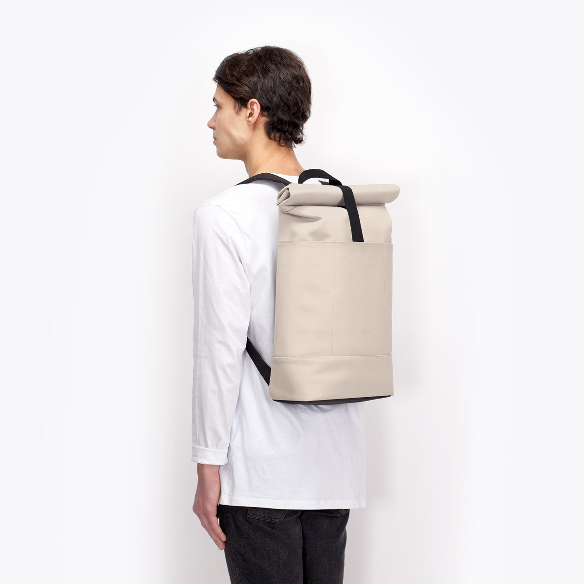 Hajo Roll-Top Backpack - Light Sand / Medium
