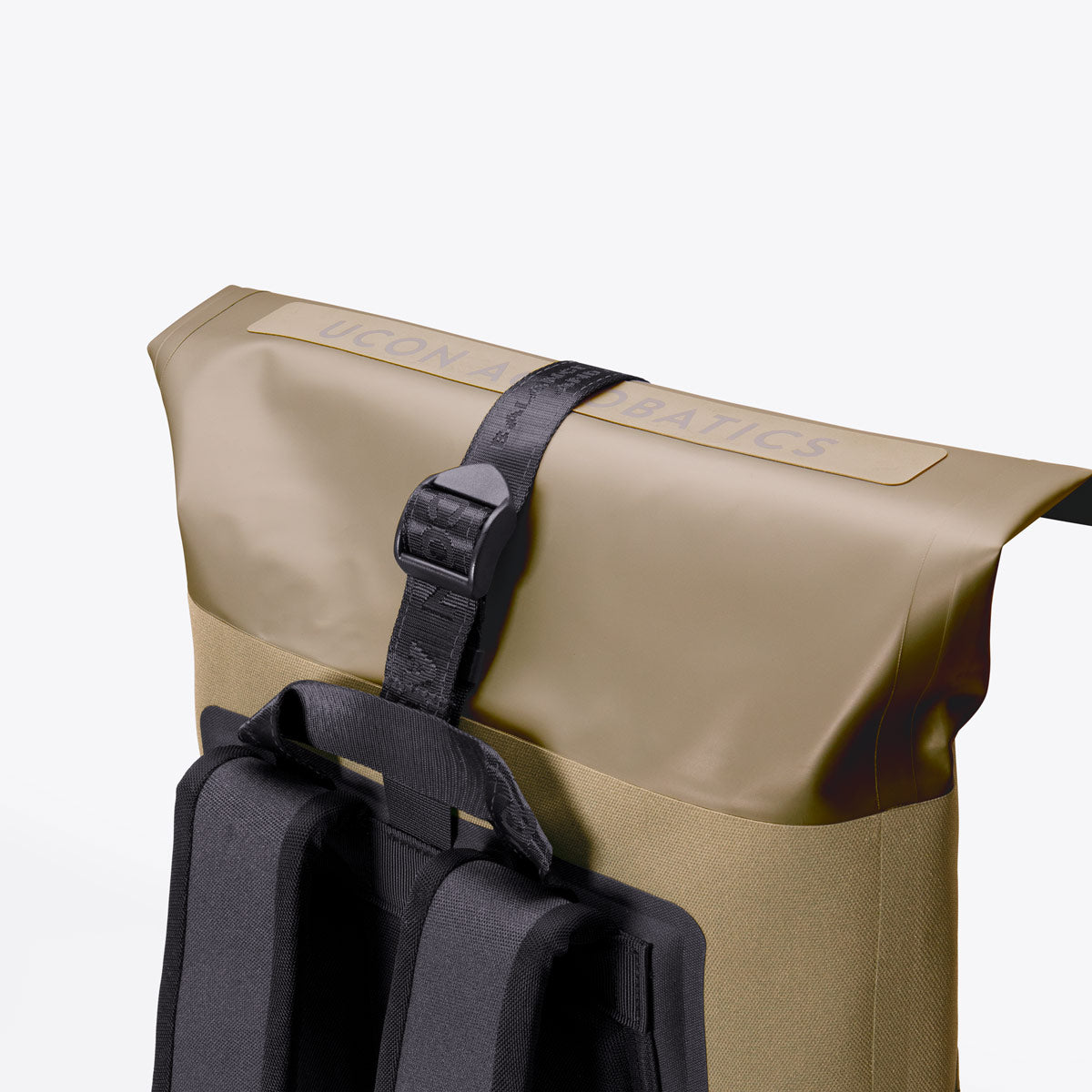 Hajo Roll-Top Backpack - Olive Reflective / Medium