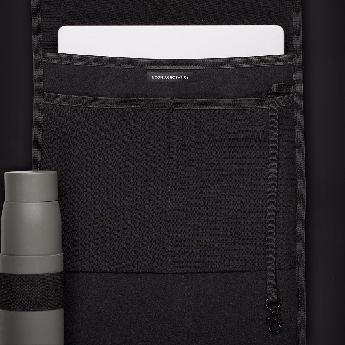 Hajo Roll-Top Backpack - Olive Reflective / Medium