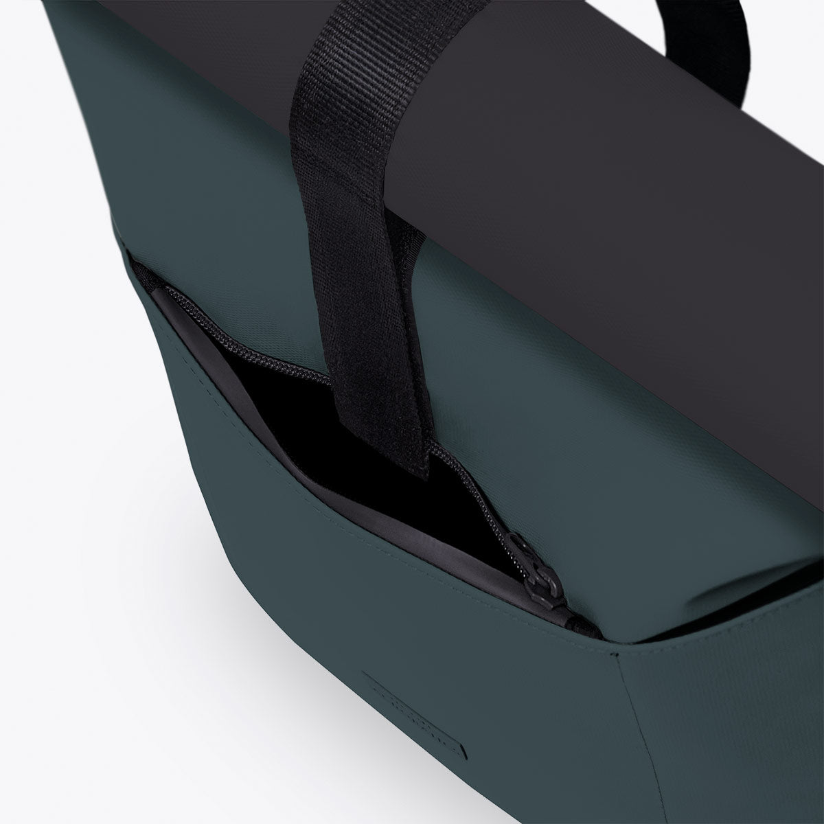 Hajo Roll-Top Backpack - Forest - Black / Mini