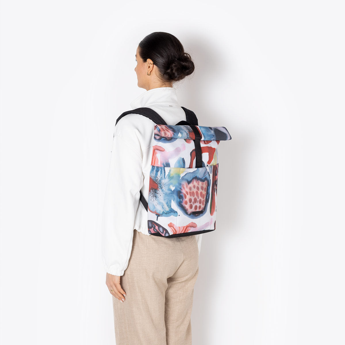 Hajo Roll-Top Backpack - Multicolour / Mini