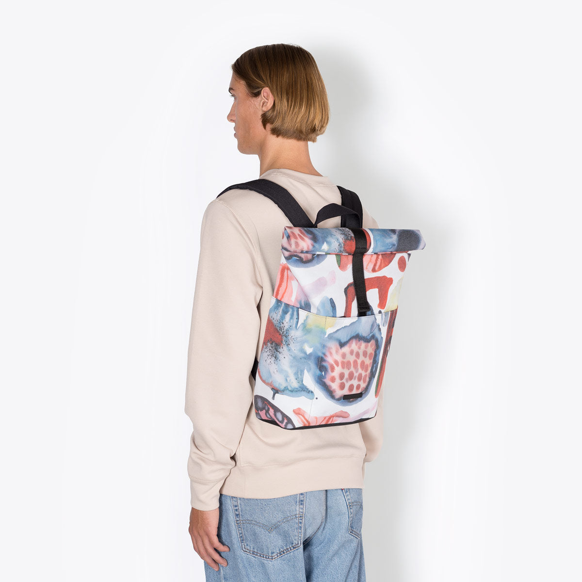 Hajo Roll-Top Backpack - Multicolour / Mini