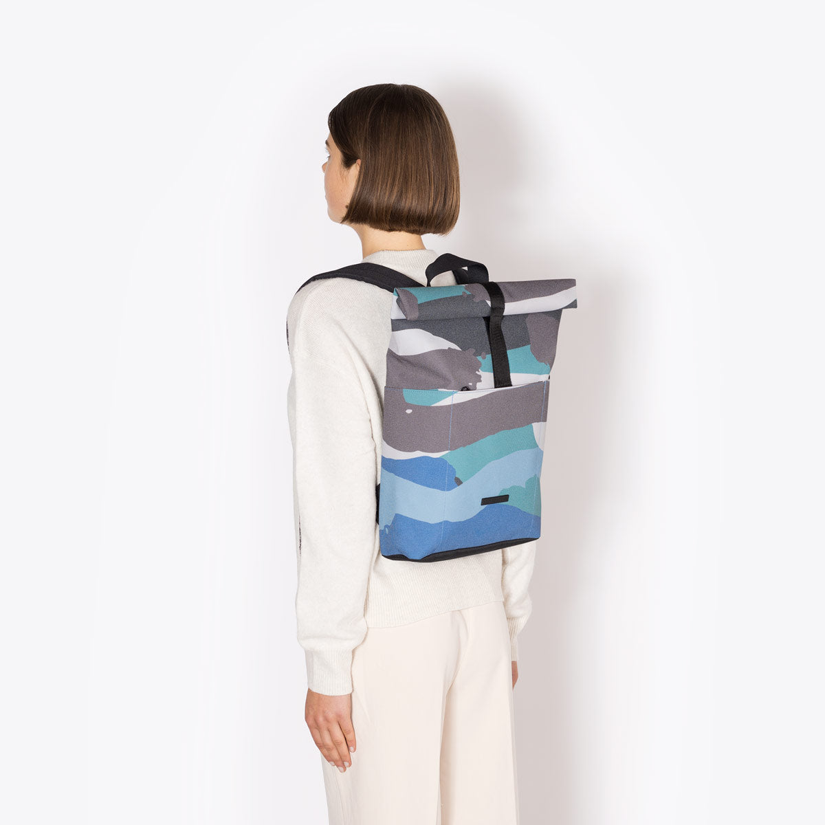 Hajo Roll-Top Backpack - We are out of Office Artwork / All