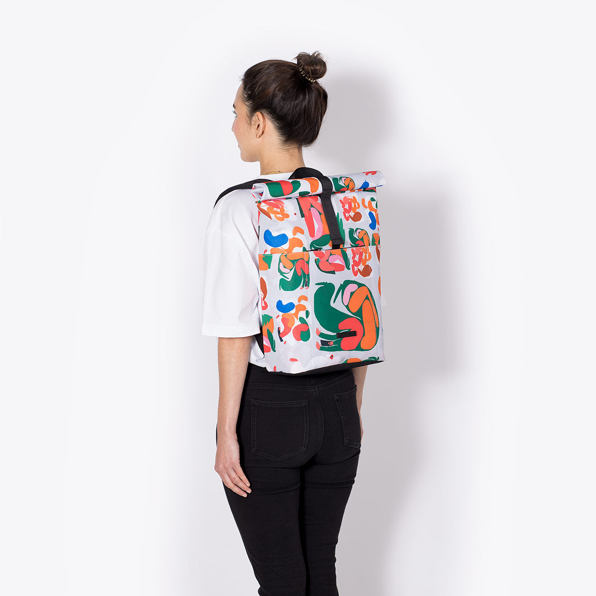 Hajo Roll-Top Backpack - Multicolour