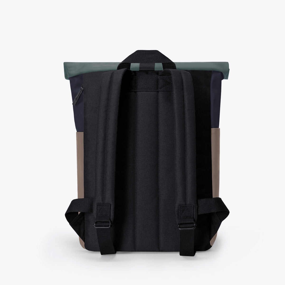 Hajo Roll-Top Backpack - Dark Navy - Dark Sand / Mini