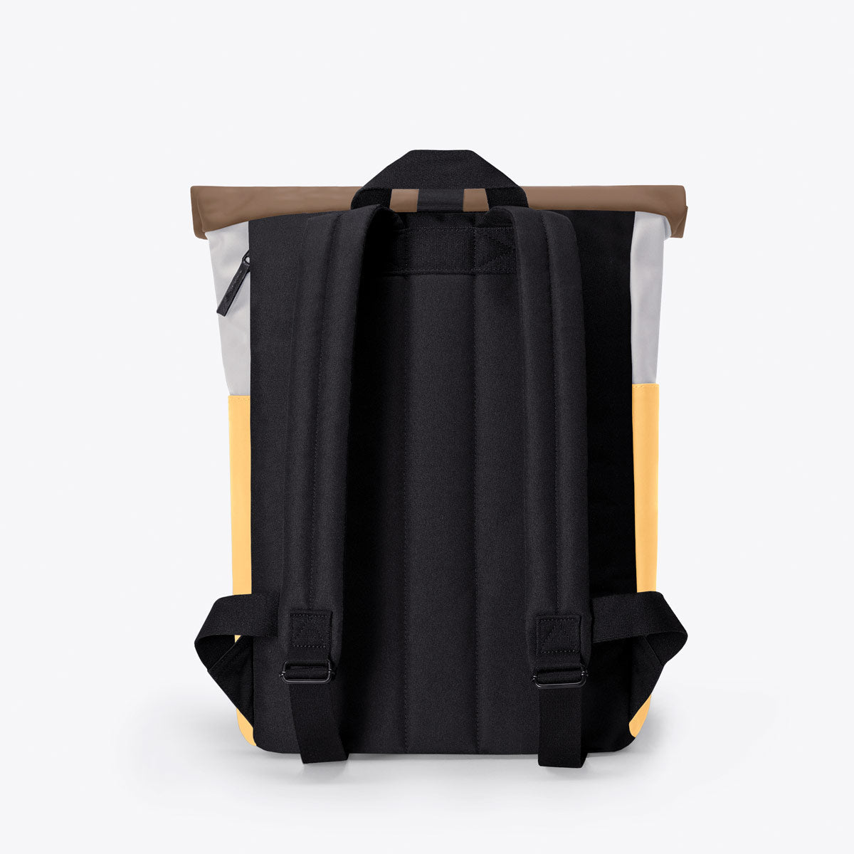 Hajo Roll-Top Backpack - Glacier Grey - Lemon / Mini