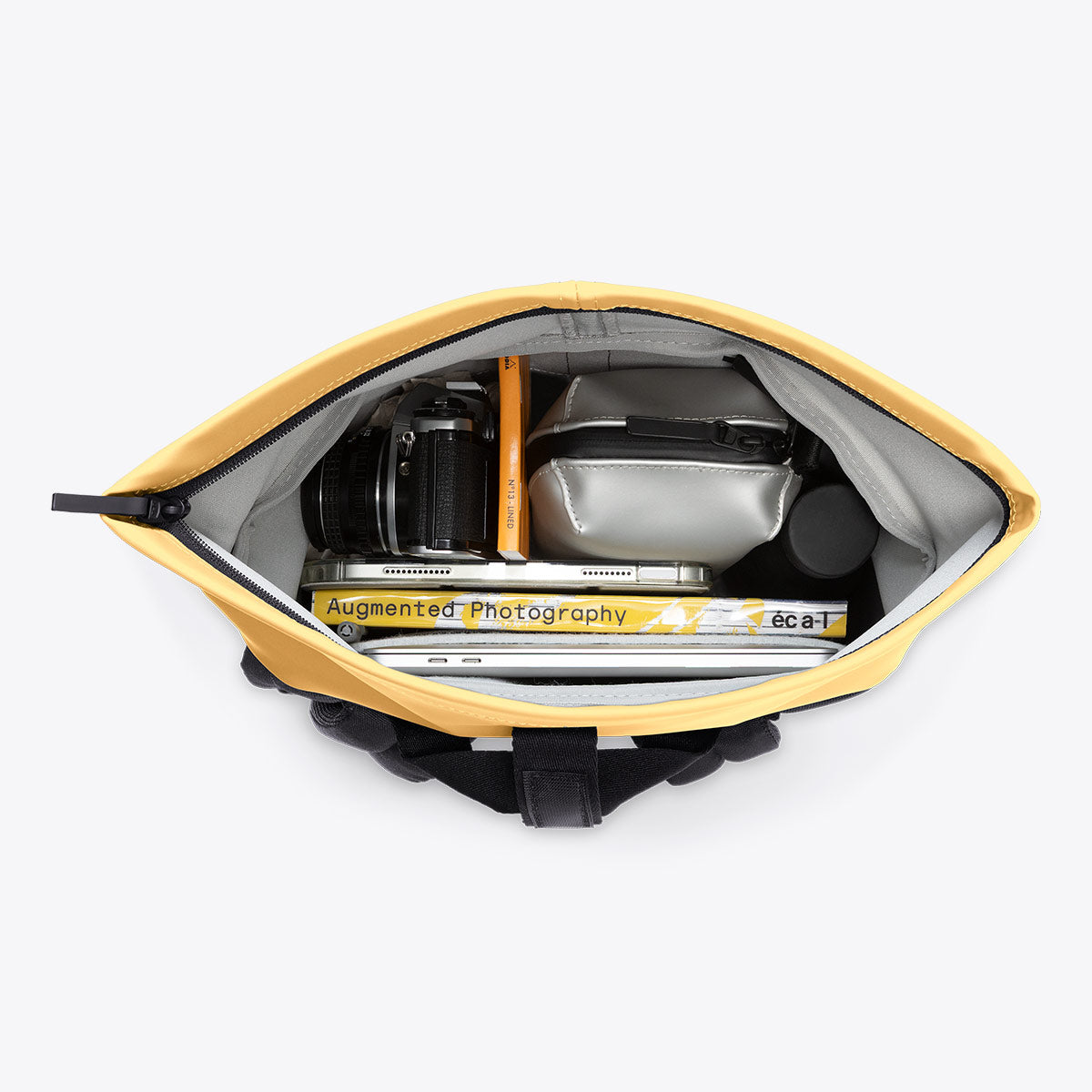 Hajo Roll-Top Backpack - Lemon / Mini