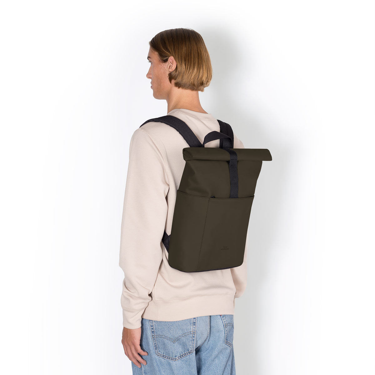 Hajo Roll-Top Backpack - Olive / Mini