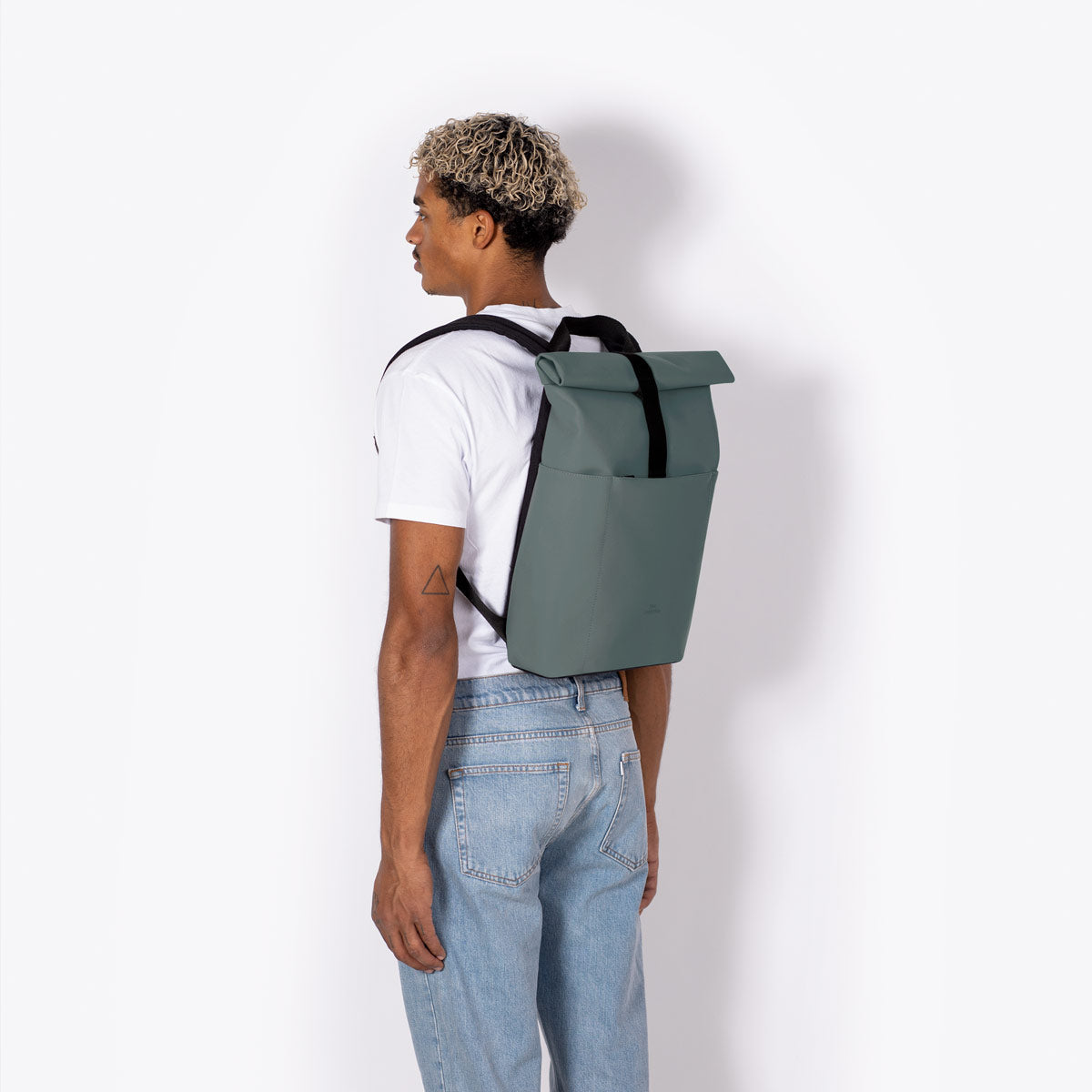 Hajo Roll-Top Backpack - Pine Green / Mini