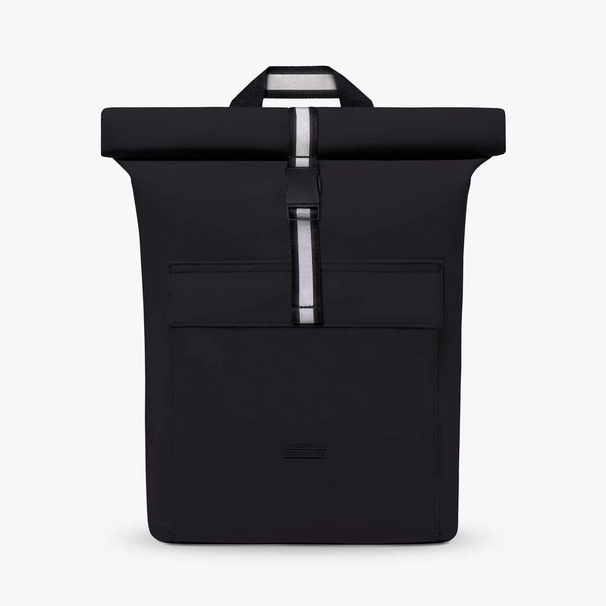Jannik Roll-Top Backpack - Black - Black / Medium