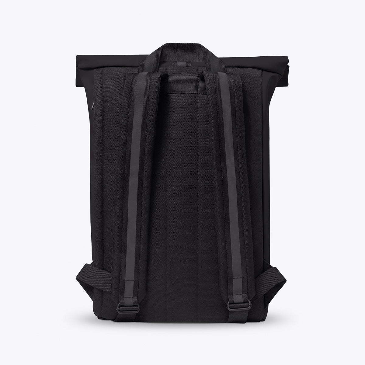 Jannik Roll-Top Backpack - Black - Black / Medium
