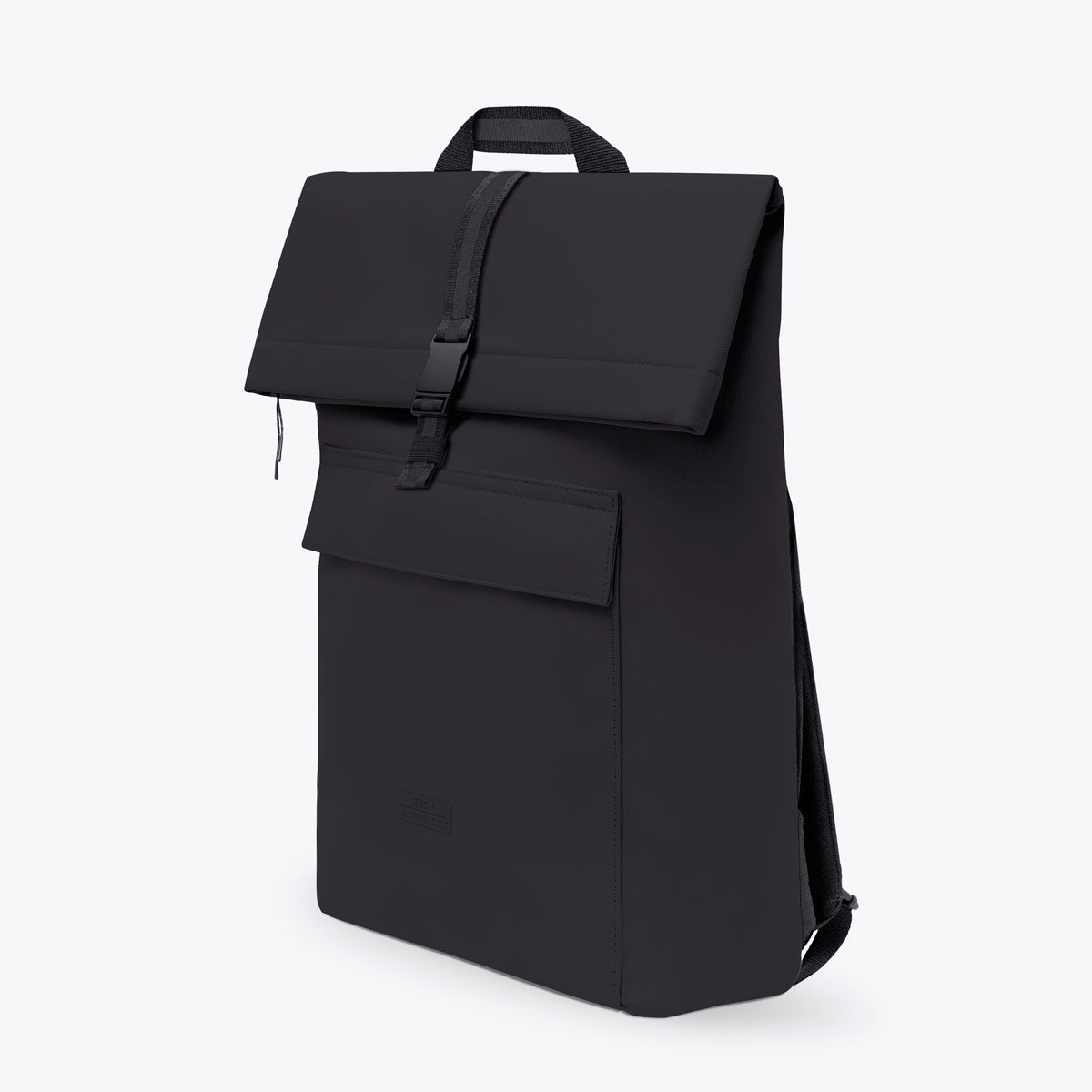 Jannik Roll-Top Backpack - Black - Black / Medium