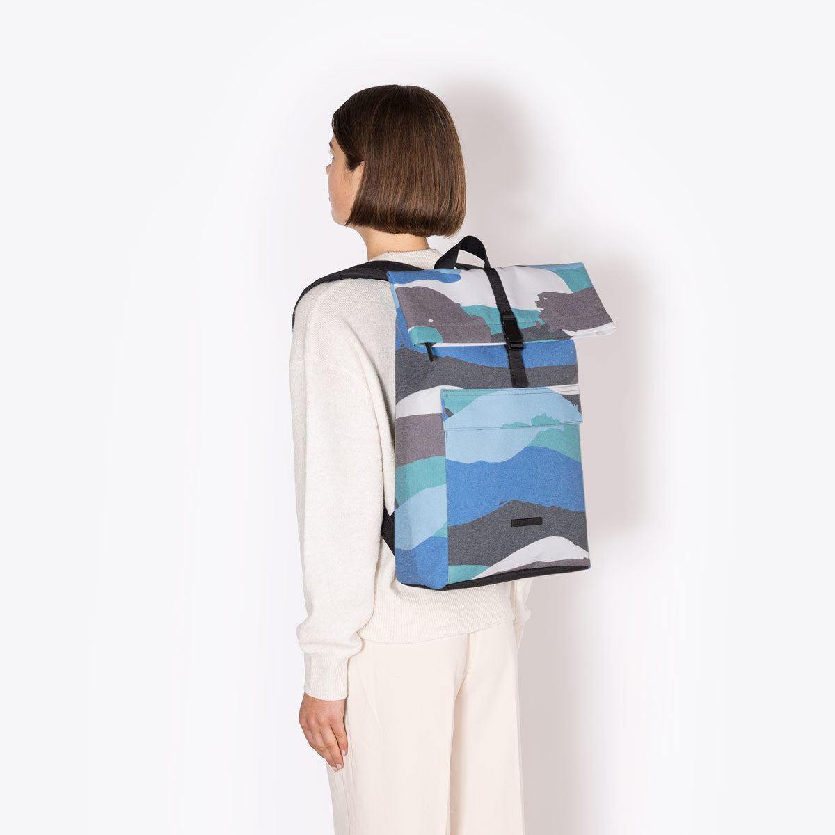 Jannik Roll-Top Backpack - We are out of Office Artwork / All
