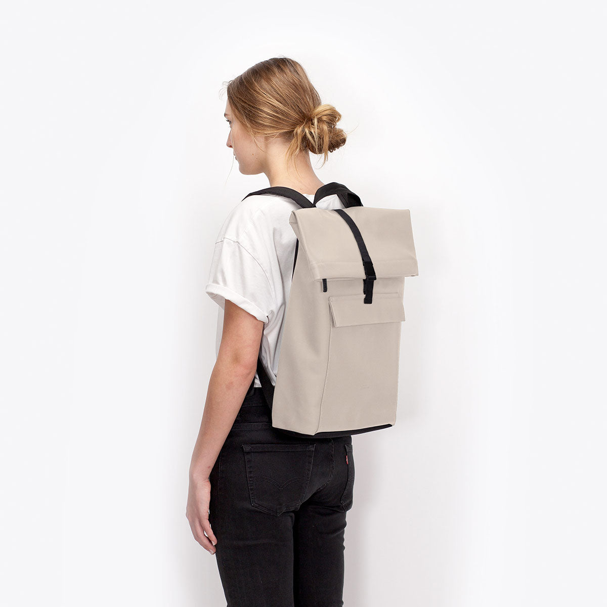 Jannik Roll-Top Backpack - Light Sand / Medium