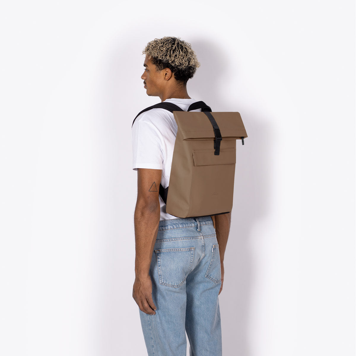 Jannik Roll-Top Backpack - Chestnut / Mini