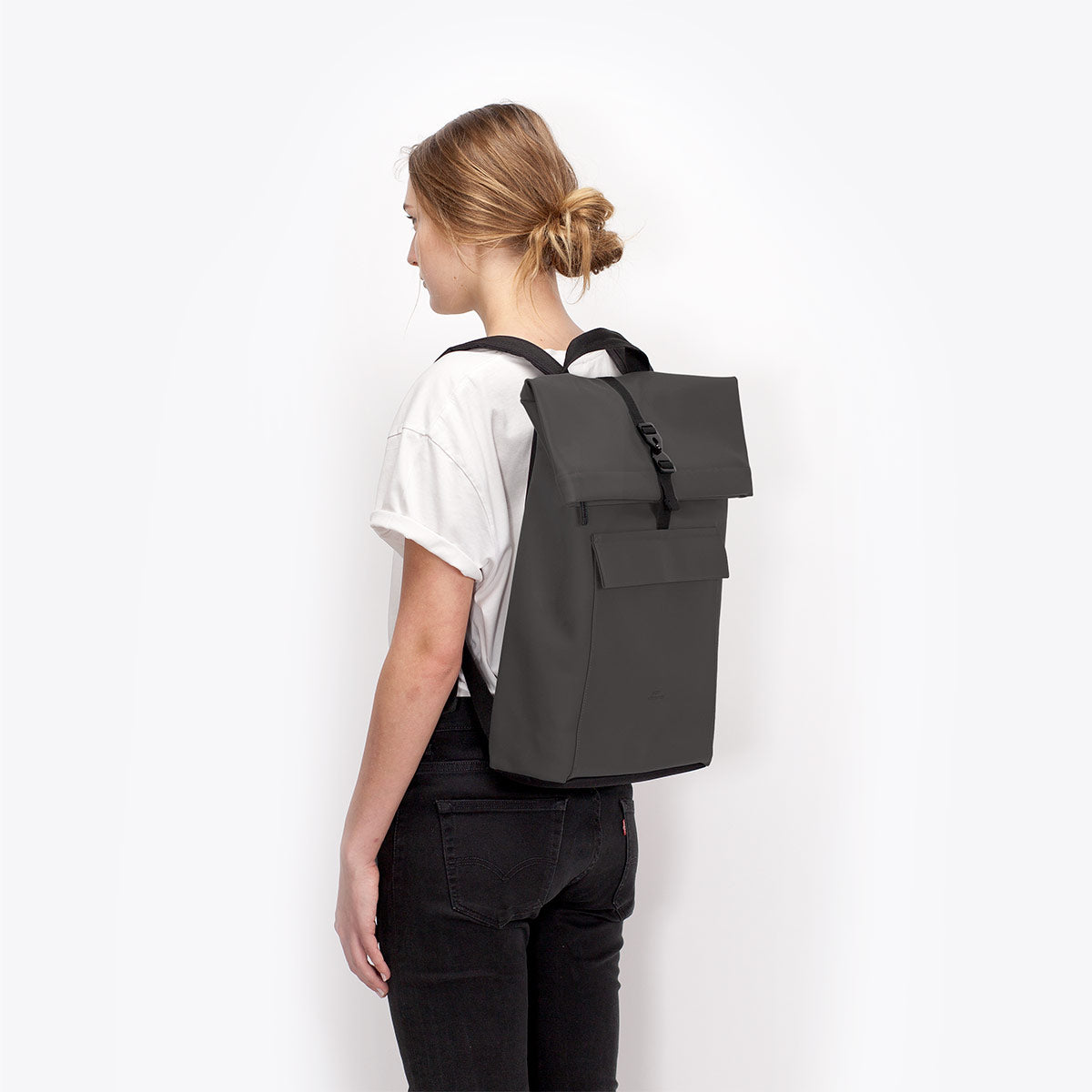 Jasper Roll-Top Backpack - Asphalt / Medium