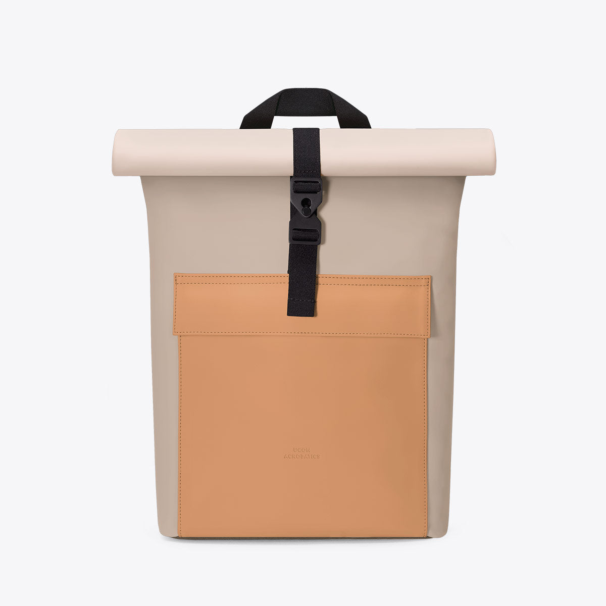 Jasper Roll-Top Backpack - Clay - Nude / Mini