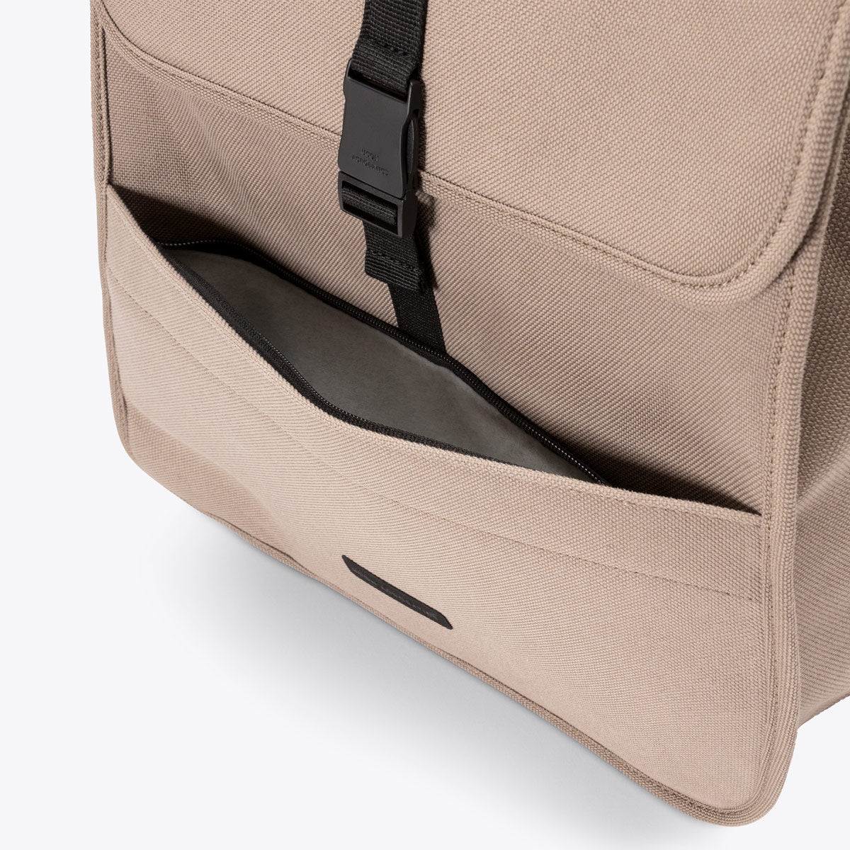 Kato Flap-Top Backpack - Dark Sand