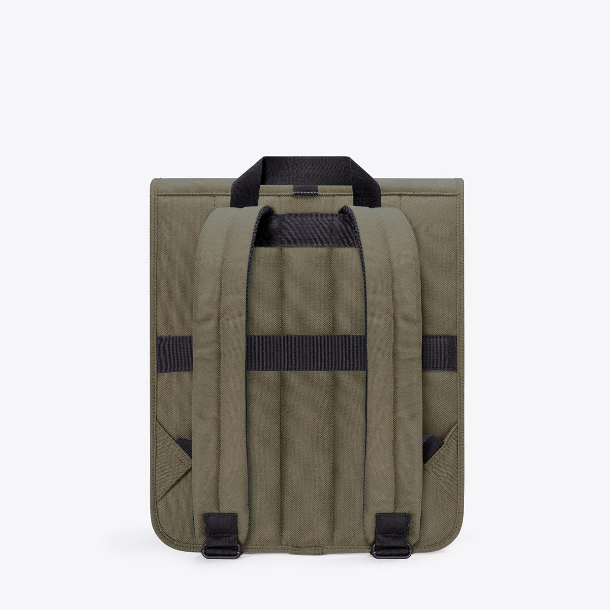 Kato Flap-Top Backpack - Olive - Dark Sand