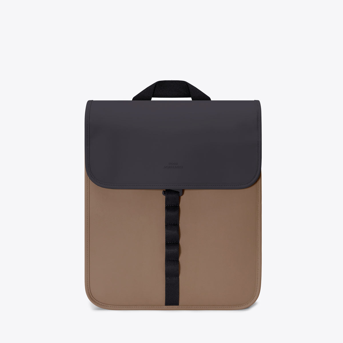 Kumo Flap-Top Backpack - Black