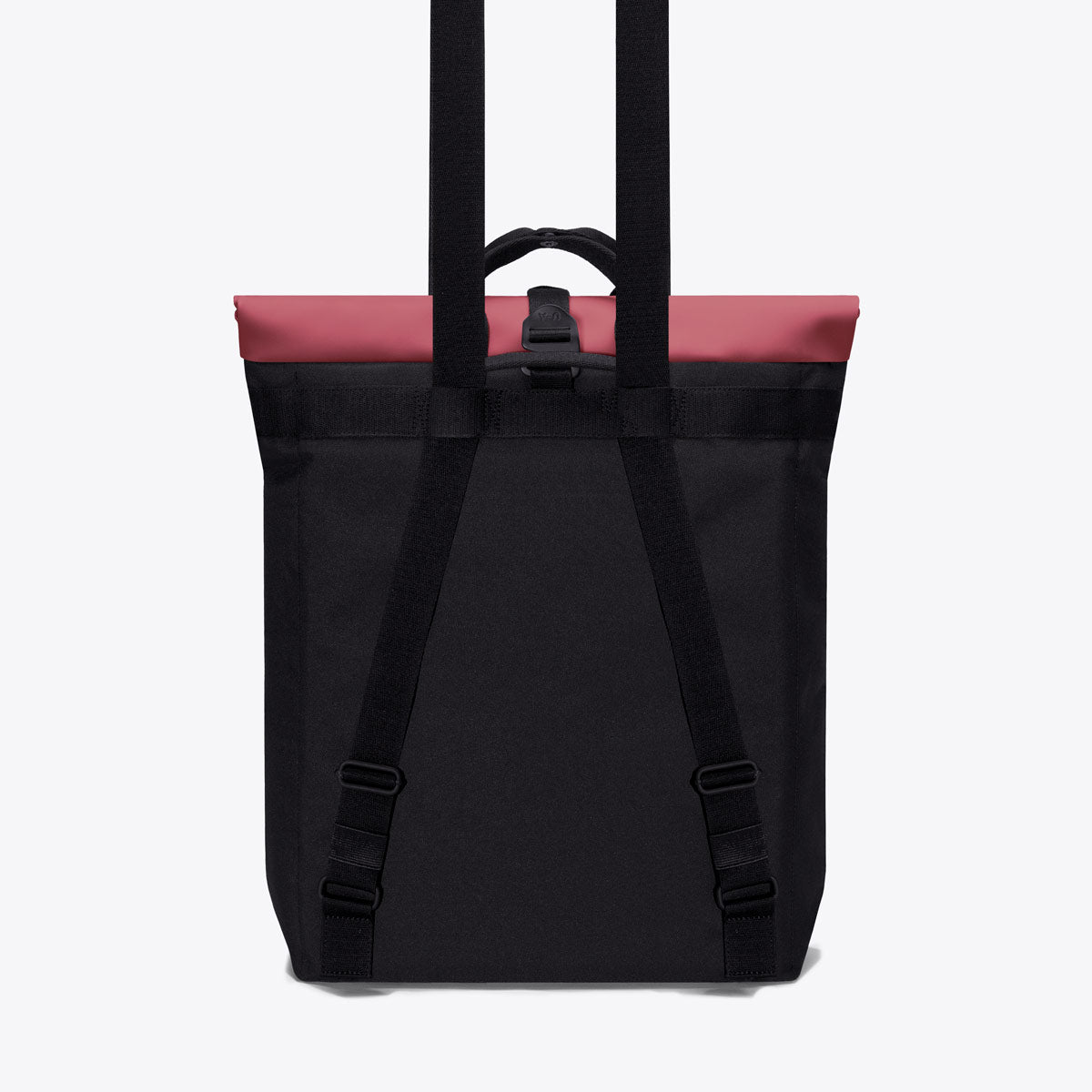 Malte Convertible Roll-Top Backpack - Burgundy