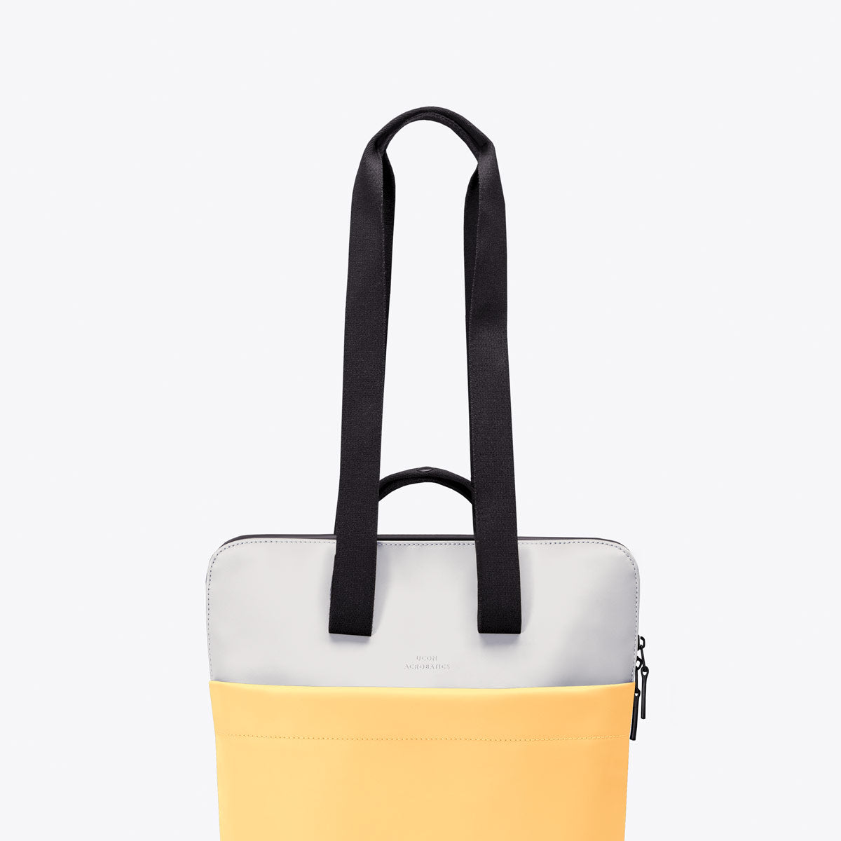 Masao Convertible Backpack - Glacier Grey - Lemon / Mini