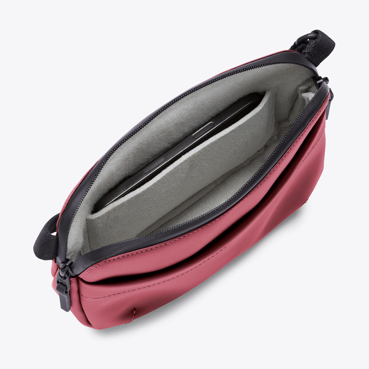 Melvin Crossbody Bag - Burgundy / Medium