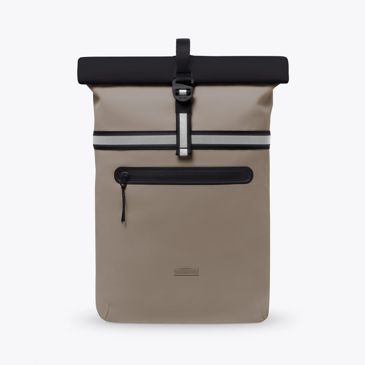 Niklas Roll-Top Backpack - Sand - Black