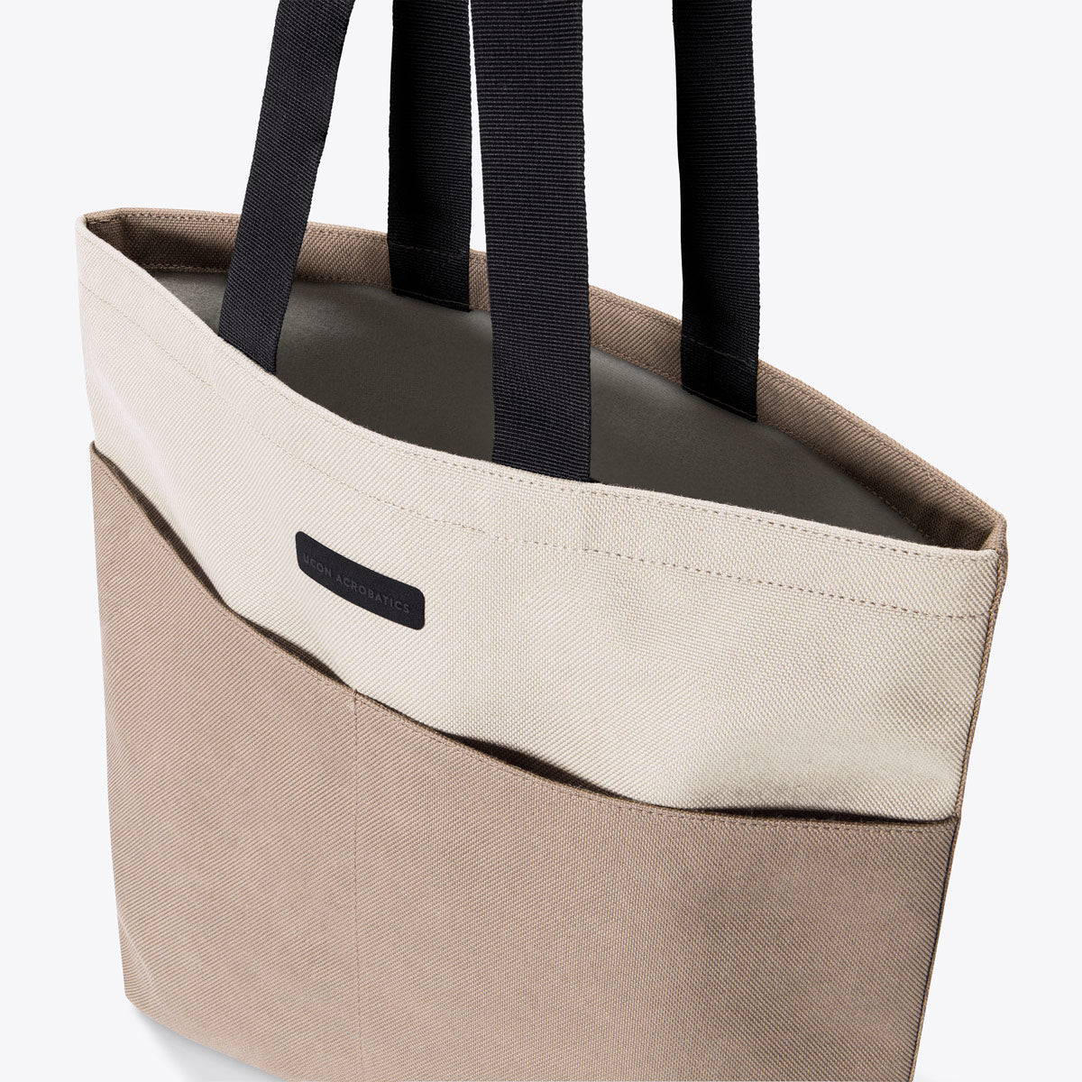 Noah Tote Bag - Dark Sand - Light Sand