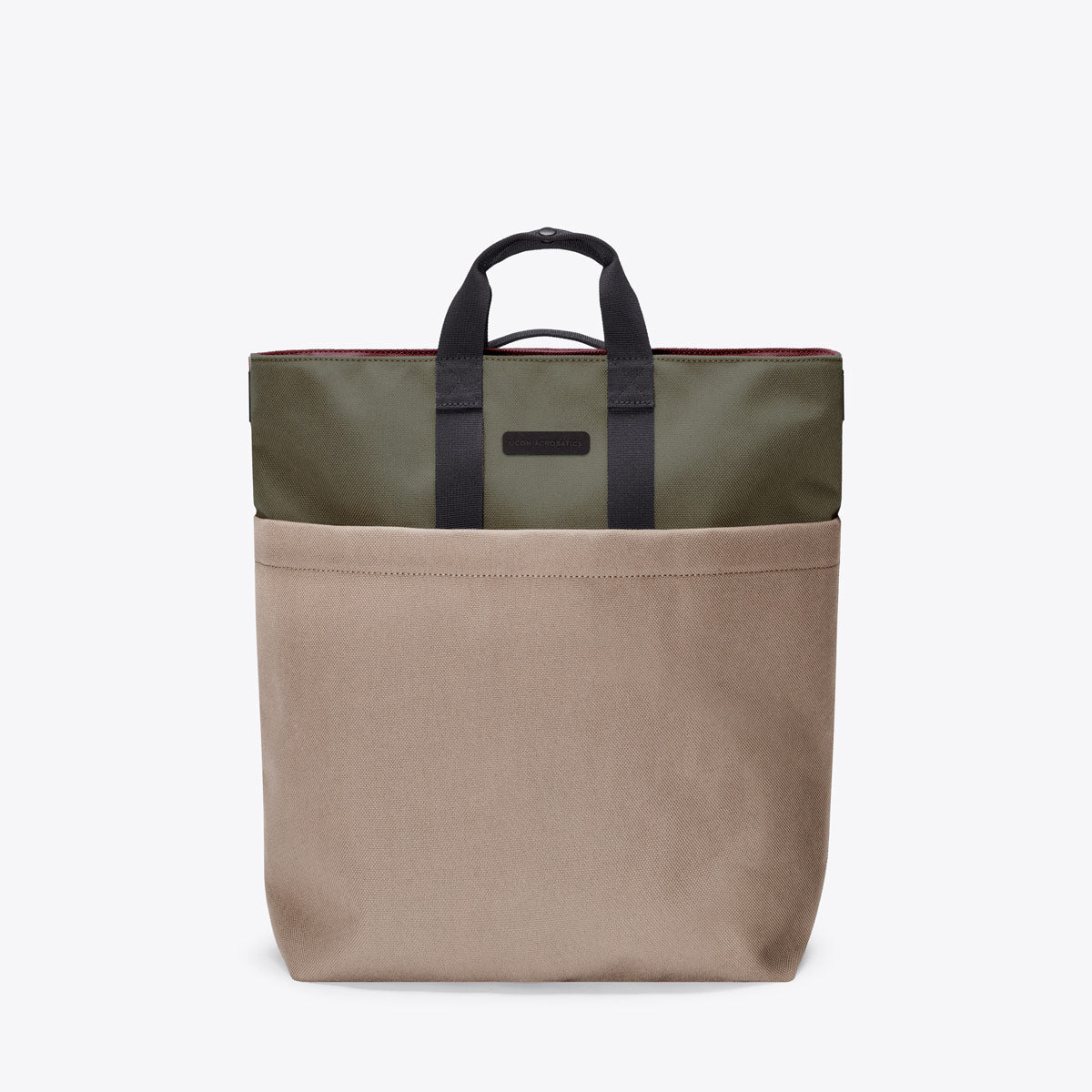 Nolan Convertible Backpack - Olive - Dark Sand