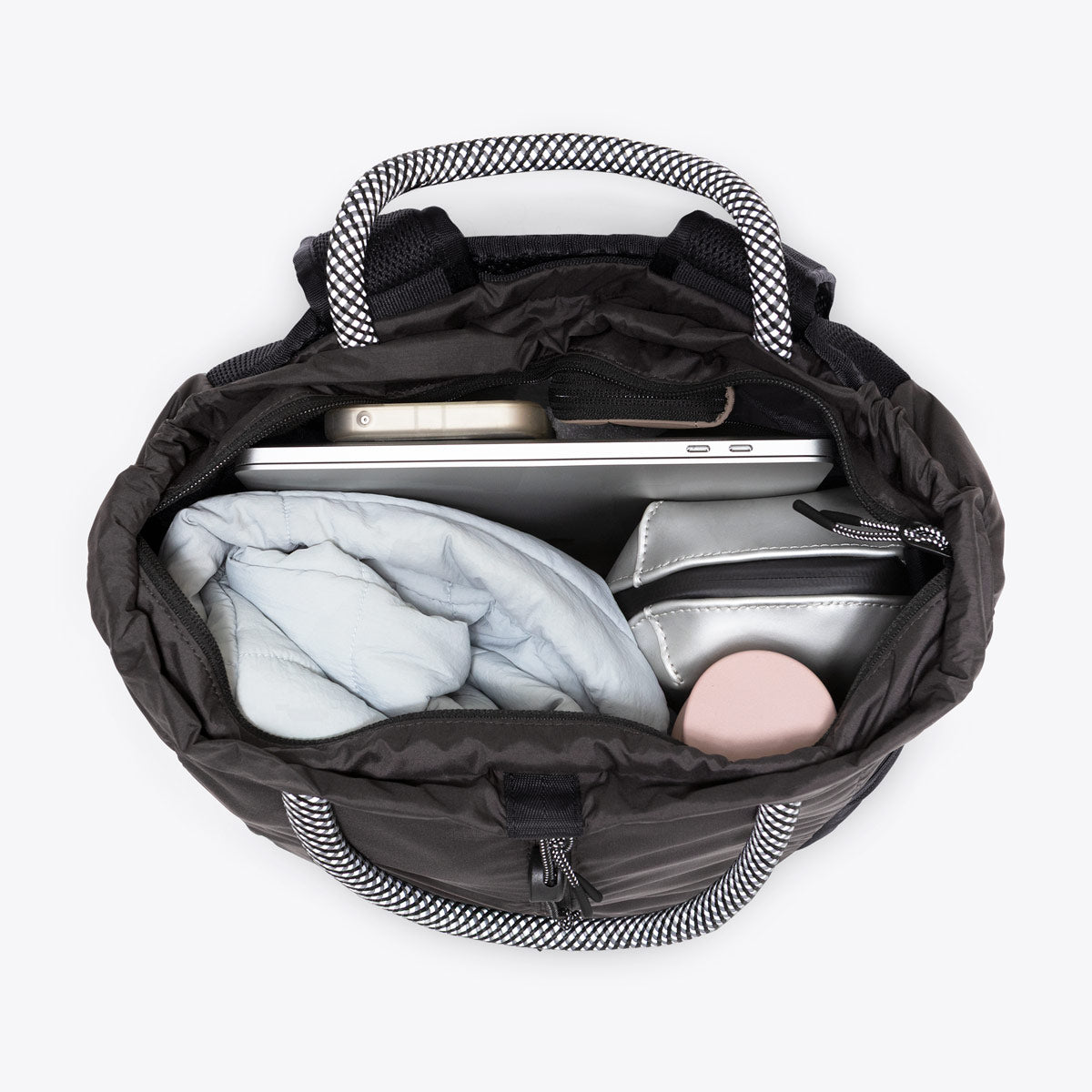 Tristan Packable Backpack - Black