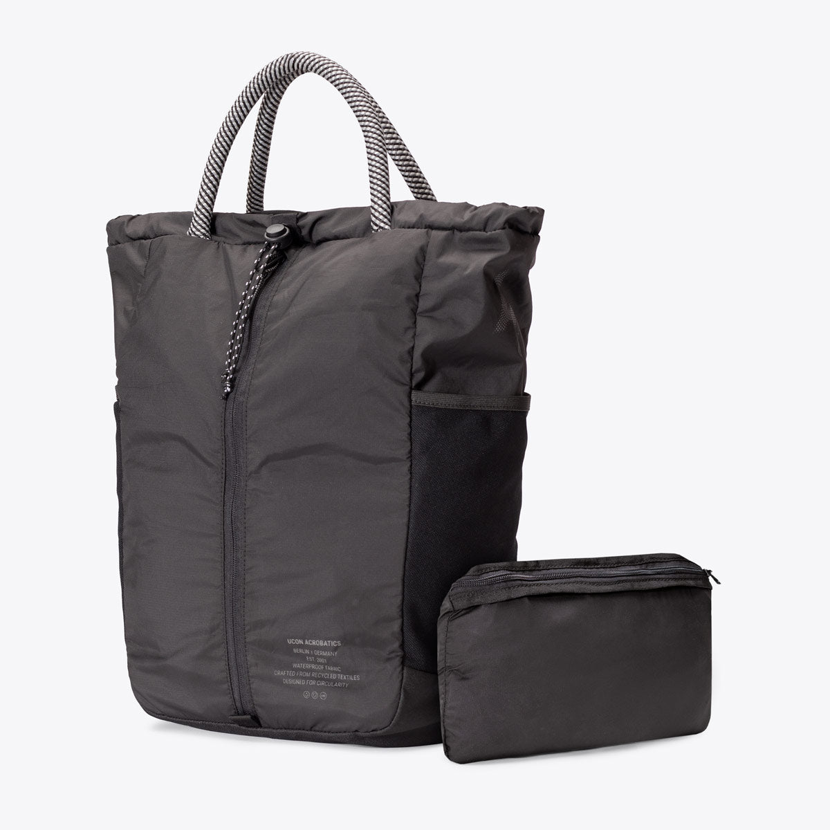 Tristan Packable Backpack - Black