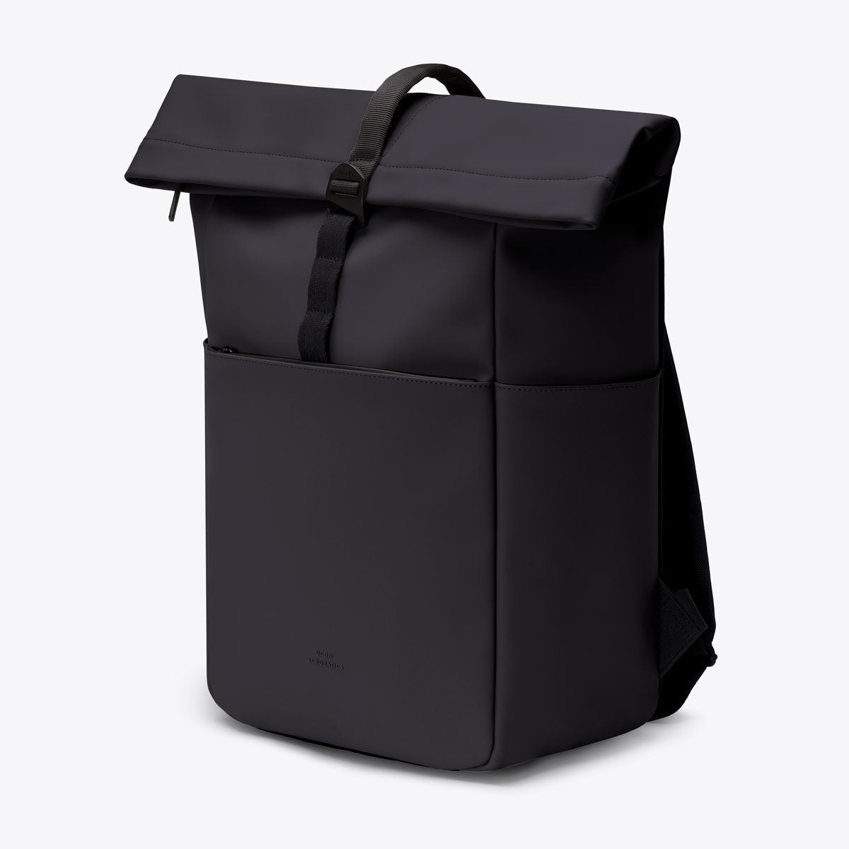 Yuto Roll-Top Backpack - Black