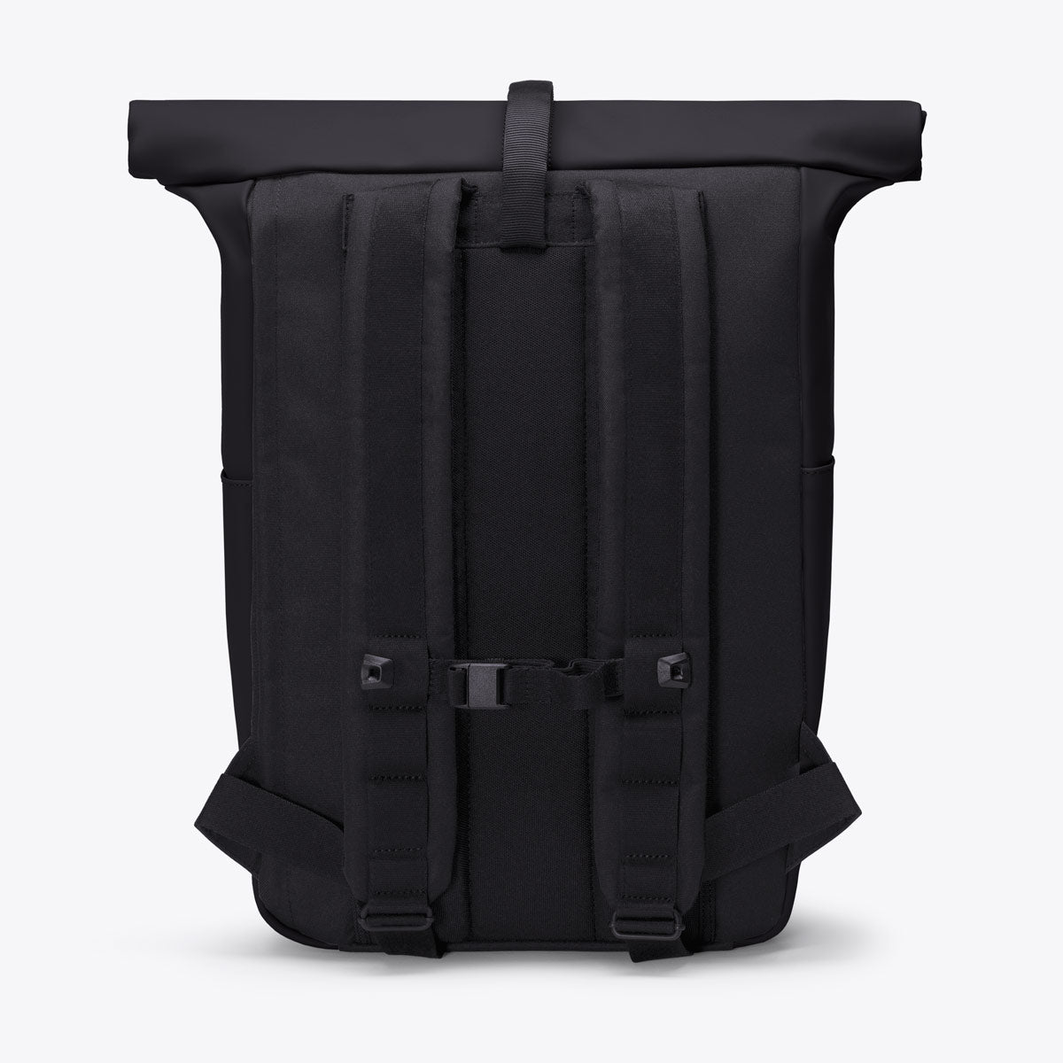 Yuto Roll-Top Backpack - Black
