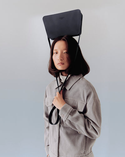 Sculptural felt construction