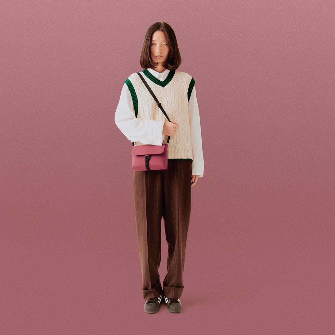 Yuri Shoulder Bag - Burgundy