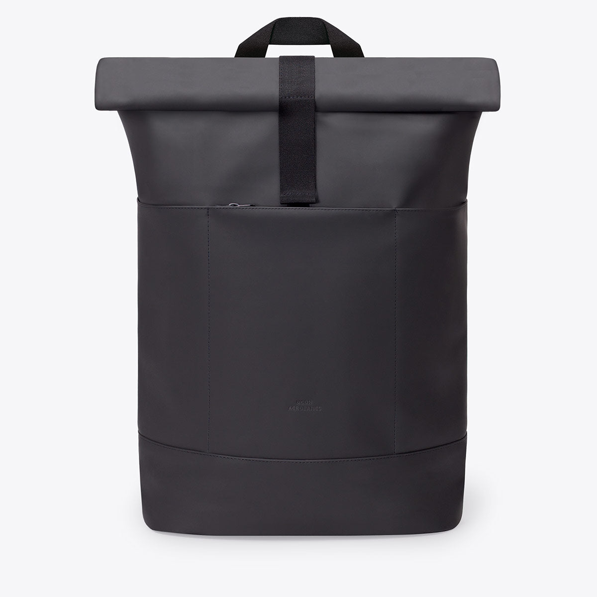 Hajo Roll-Top Backpack - Black / Large