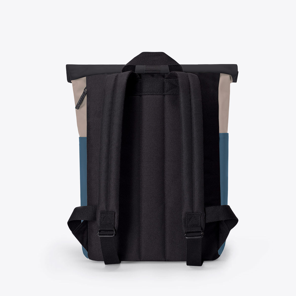 Hajo Roll-Top Backpack - Nude - Petrol / Mini
