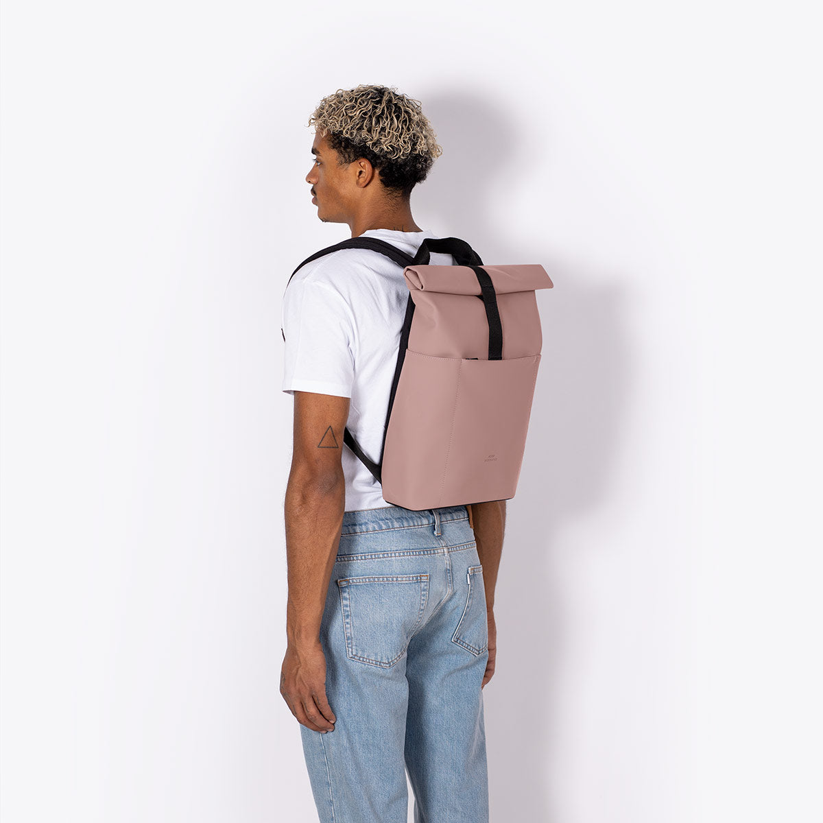 Hajo Roll-Top Backpack - Rose / Mini