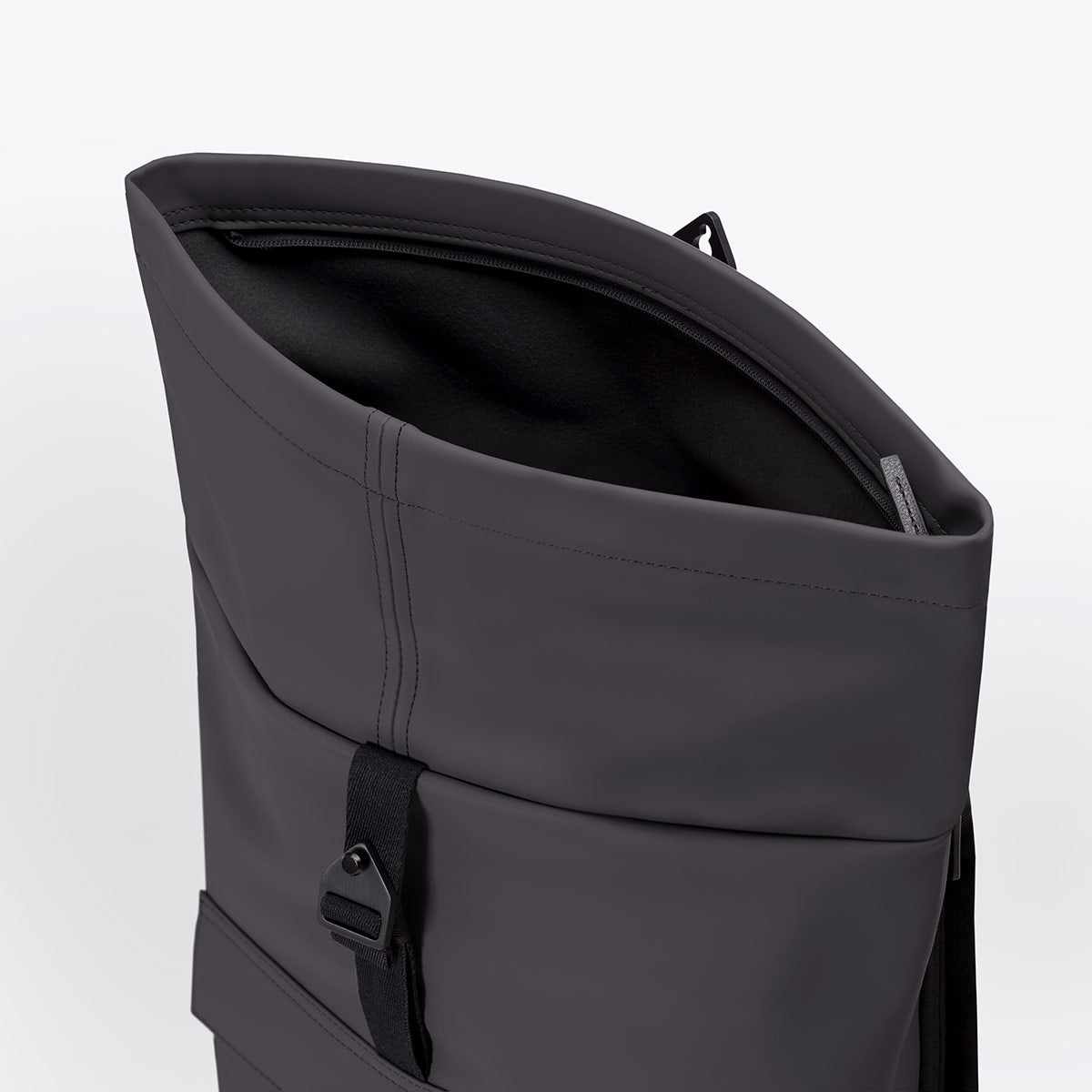Jasper Roll-Top Backpack - Black / Medium