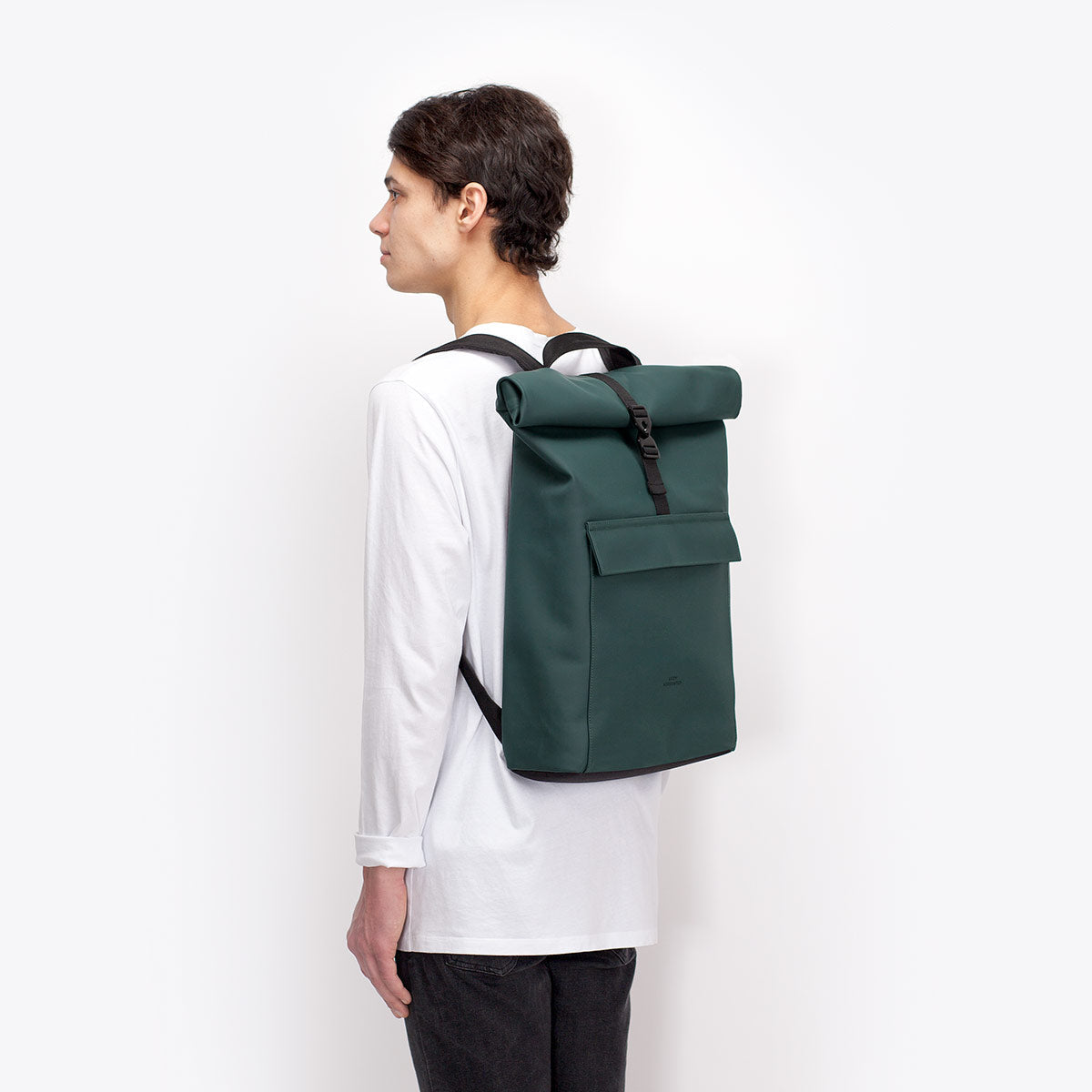 Jasper Roll-Top Backpack - Forest / Medium