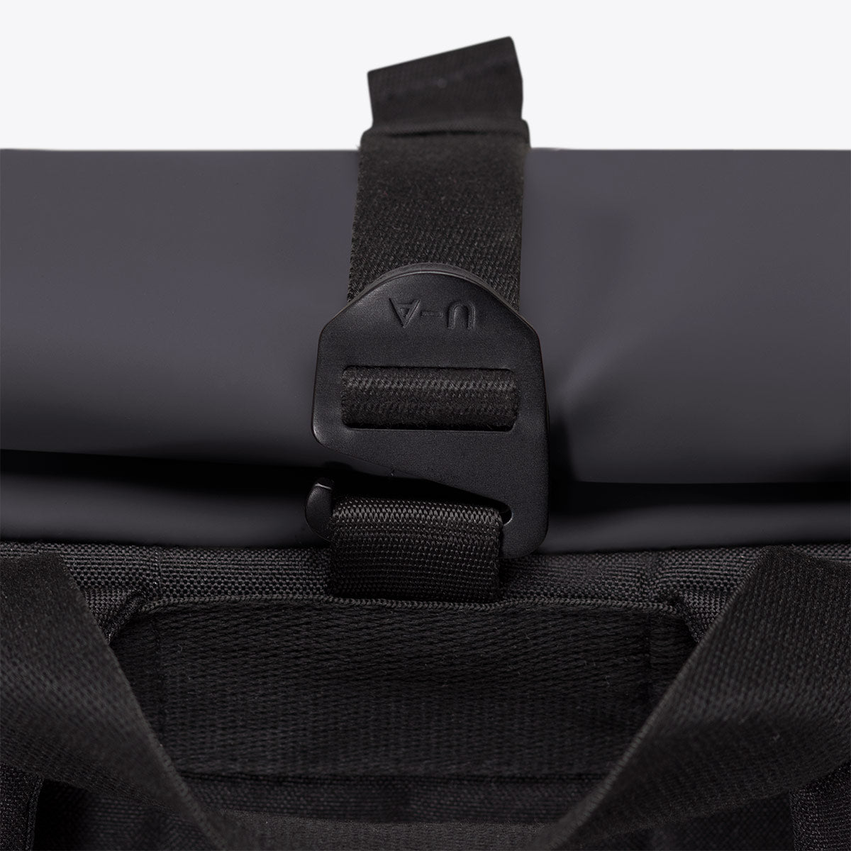 Vito Roll-Top Backpack - Black